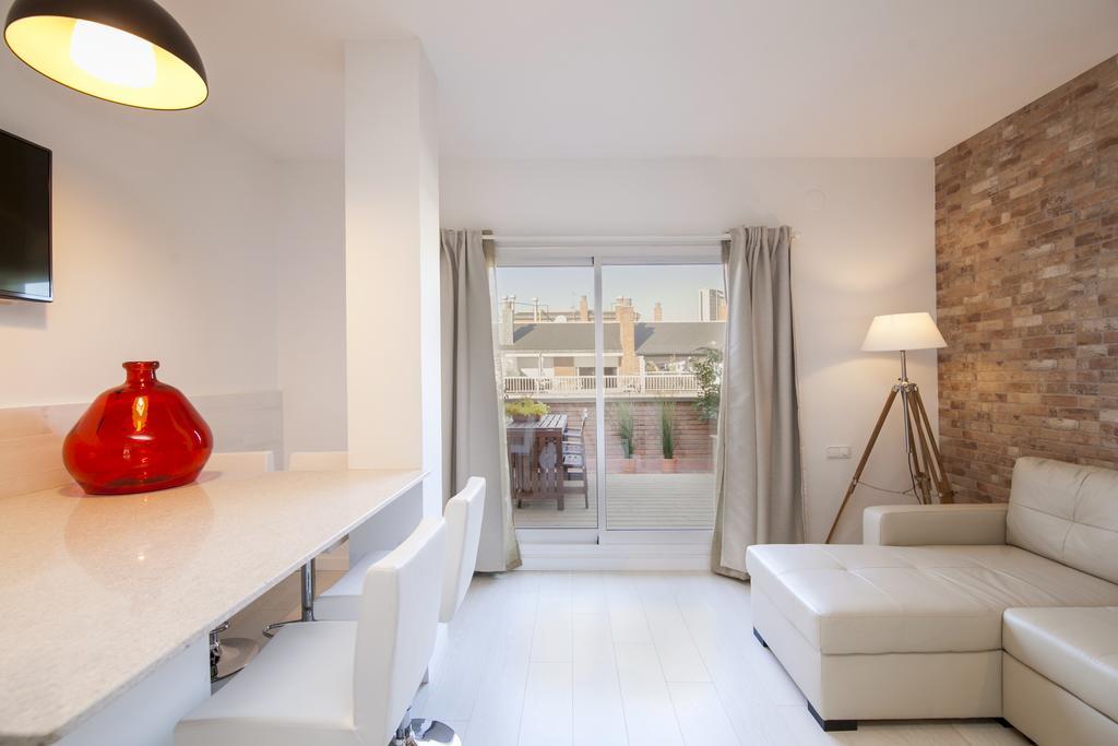 Barcelona Penthouse Private Terrace Sustainable Stay Keyless Access Екстер'єр фото