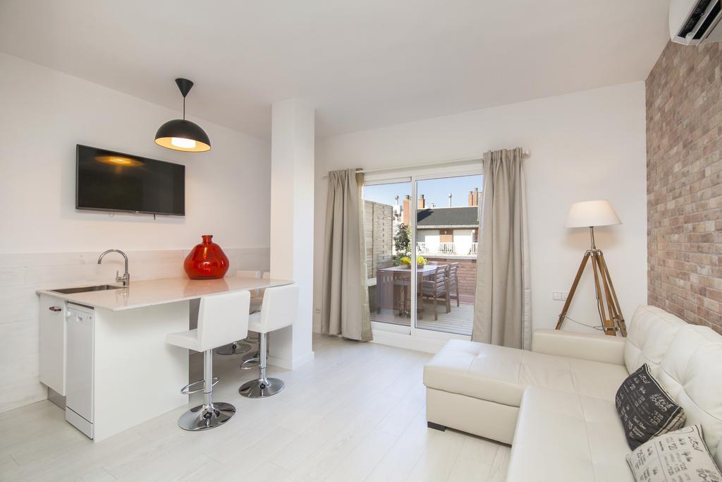 Barcelona Penthouse Private Terrace Sustainable Stay Keyless Access Екстер'єр фото